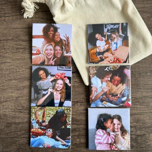 Custom Photo Magnets For 6 Photos | Badge & Fridge Magnet Maker | Fmcraft