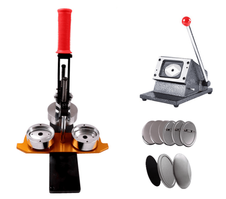 Fmcraft 45x65mm Oval Badge & Magnet Maker Kit | Badge & Fridge Magnet Maker | Fmcraft