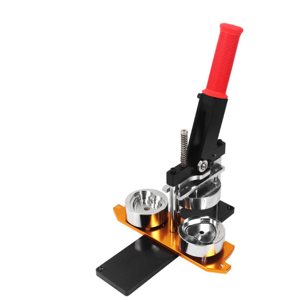 Fmcraft 57x53mm Heart - Shaped Badge & Magnet Maker | Badge & Fridge Magnet Maker | Fmcraft