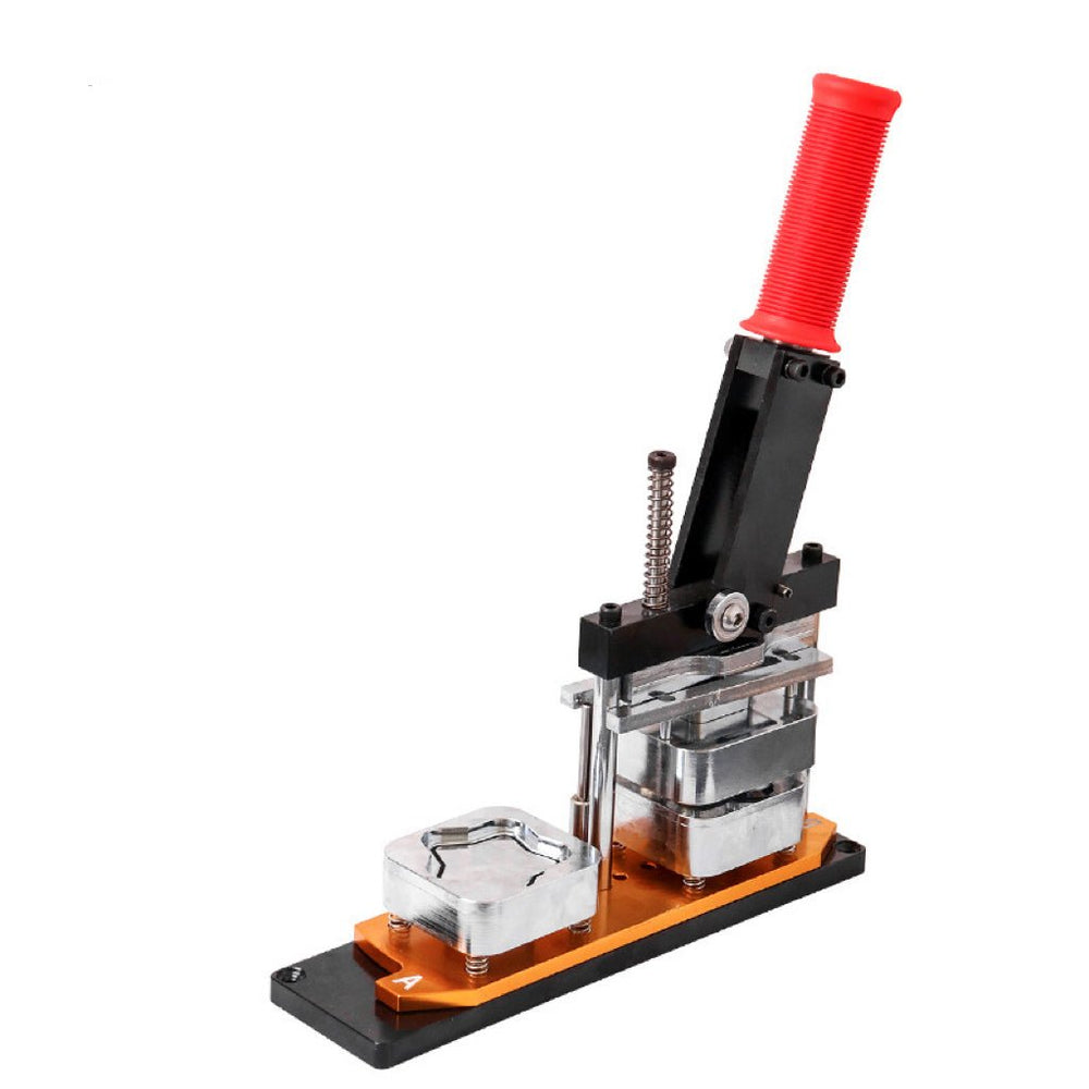 Fmcraft 58x58mm Star - Shaped Badge Maker Kit | Badge & Fridge Magnet Maker | Fmcraft