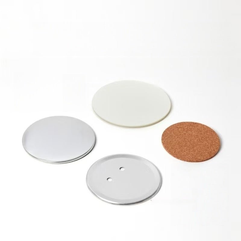 FMCRAFTS 3 - in - 1 Multi - Function Badge Maker – 100mm Coaster, Button & Magnet Machine Kit | Badge & Fridge Magnet Maker | Fmcraft