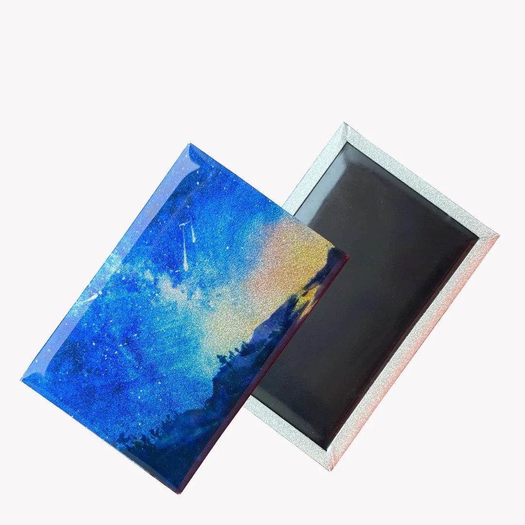 FMCRAFTS 80x53MM（3"x2"） Magnets Machine Kit With Cutter And Materials | Badge & Fridge Magnet Maker | Fmcraft