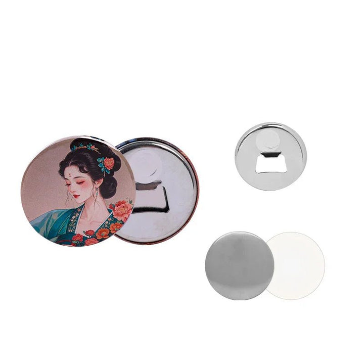 Refill – Fmcraft 7 - in - 1 Button Badge Machine Materials (58mm Round) | Badge & Fridge Magnet Maker | Fmcraft