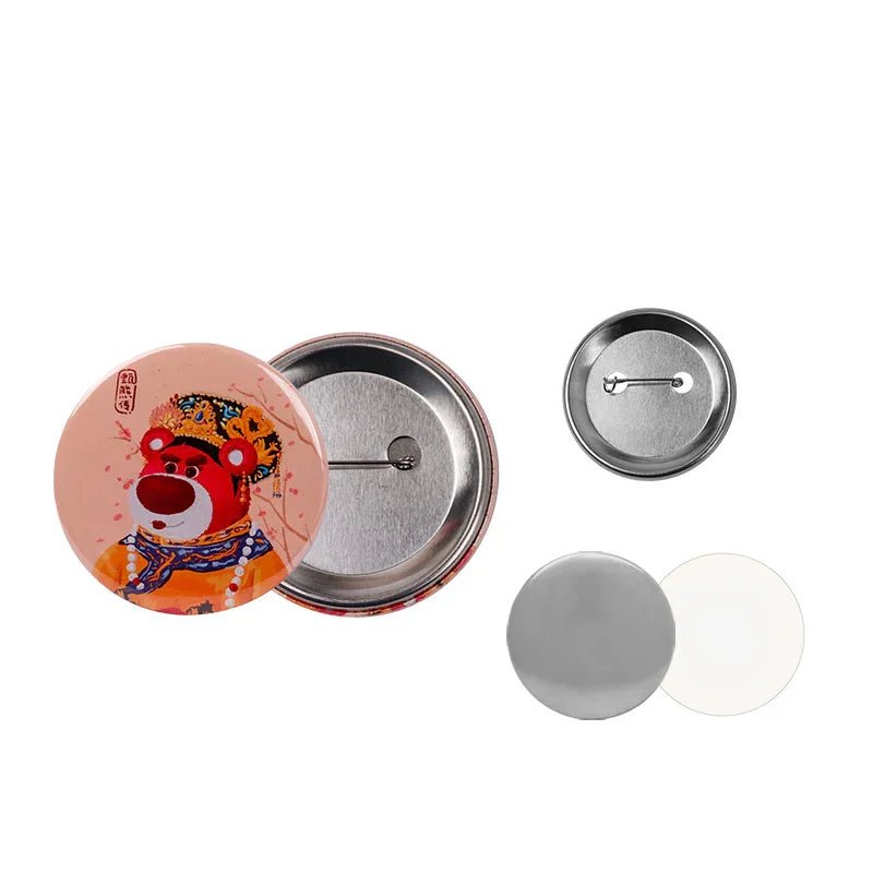 Refill – Fmcraft 7 - in - 1 Button Badge Machine Materials (58mm Round) | Badge & Fridge Magnet Maker | Fmcraft